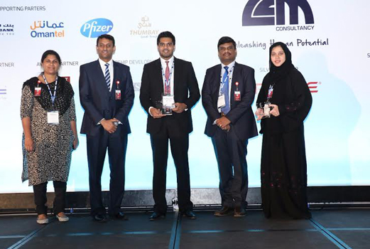 Thumbay group hr department wins the  best talent management practice  2